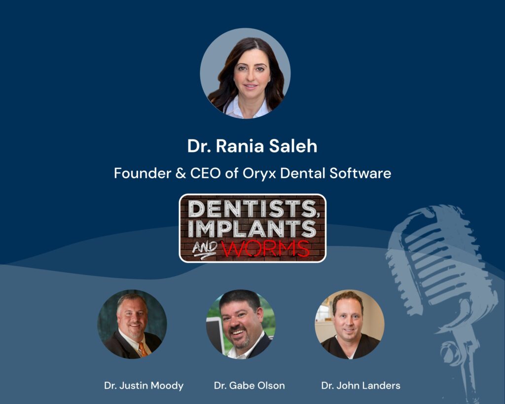 Dr Rania Saleh Featured on Dentists, Implants & Worms Podcast