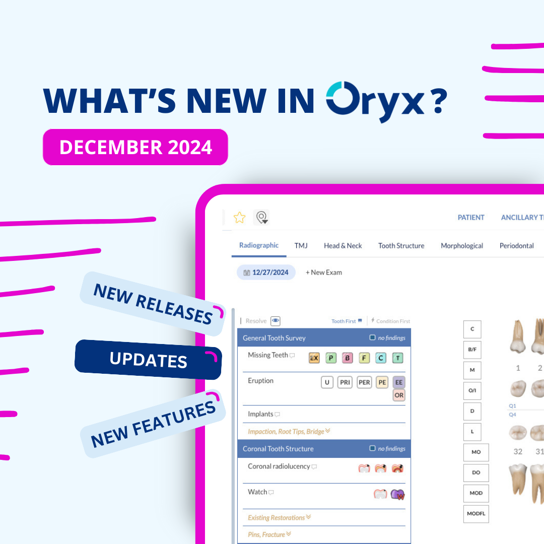 Oryx Updates